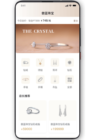 傲蓝珠宝店管理软件